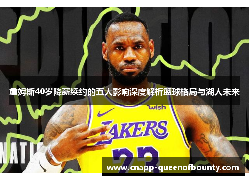 詹姆斯40岁降薪续约的五大影响深度解析篮球格局与湖人未来